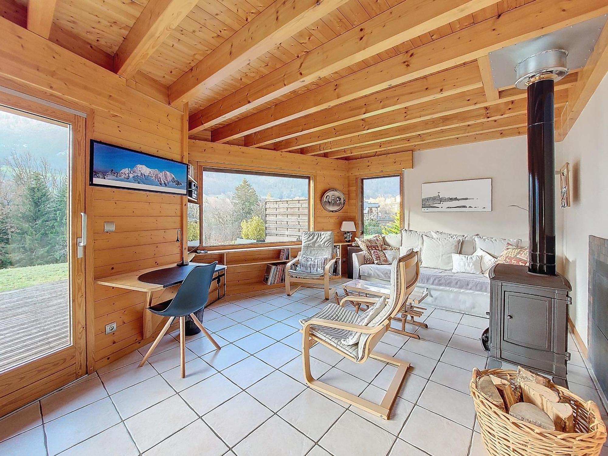 Chalet Wifi - Le Biot - 8 Personnes - Chalet Morand Ngoại thất bức ảnh