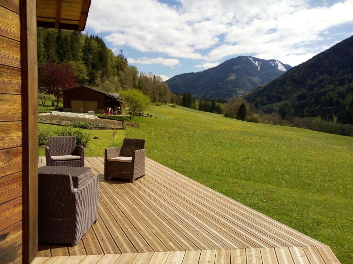 Chalet Wifi - Le Biot - 8 Personnes - Chalet Morand Ngoại thất bức ảnh