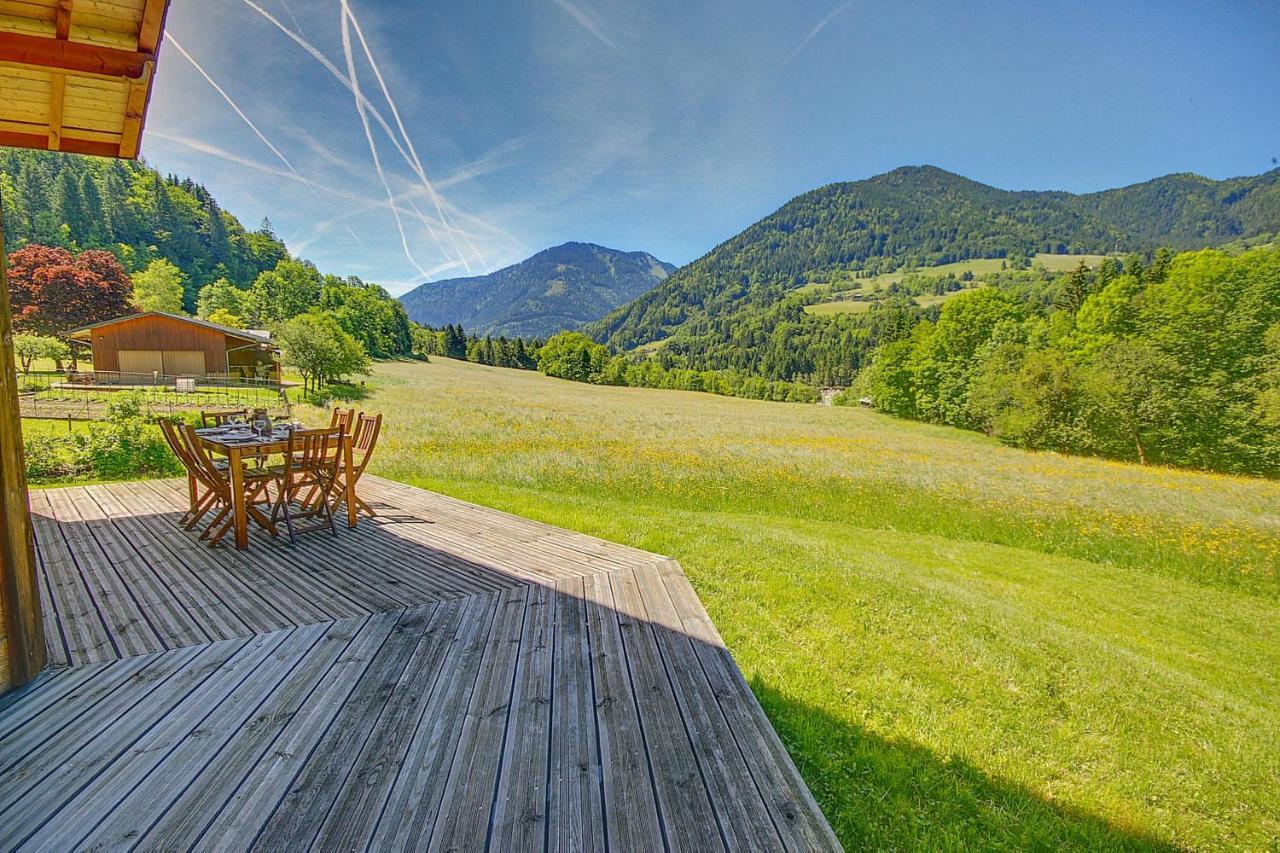 Chalet Wifi - Le Biot - 8 Personnes - Chalet Morand Ngoại thất bức ảnh
